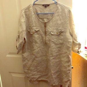 3/4 sleeve blouse. Size L